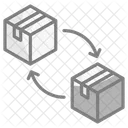 Logistics Supply Chain Inventory Tracking Icon