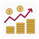 Finanzas Crecimiento Negocios Icon