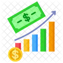 Inversion Progreso Plan Financiero Icono