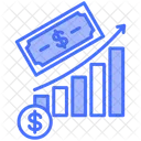 Inversion Progreso Plan Financiero Icono