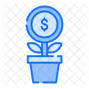 Finanzas Azul Icon