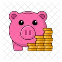 Inversion Dinero Moneda Icon