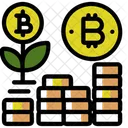 Inversión bitcoin  Icono