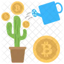 Inversión bitcoin  Icono
