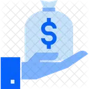 Dinero Deposito Ganancia Icono