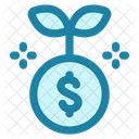 Inversion De Dinero Icono
