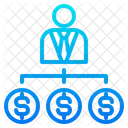 Inversion Dinero Negocios Icono