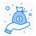 Inversión de dinero  Icono