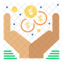 Inversión de dinero  Icono
