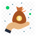 Inversión de dinero  Icono