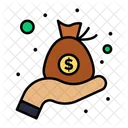 Inversión de dinero  Icono