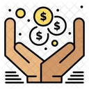 Inversión de dinero  Icono