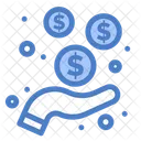 Inversión de dinero  Icono