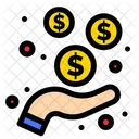 Inversión de dinero  Icono