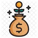 Inversion De Dinero Inversion Financiera Inversion Icono
