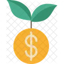 Inversión de dinero  Icono