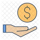 Inversión de dinero  Icono