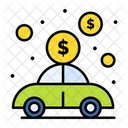 Inversión en auto  Icon