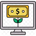 Inversion Asociacion De Marca Capitalizacion De Marca Icono