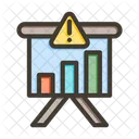 Gestion De Riesgos Grafico Transaccion Icono