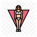 Inverted Triangle Female Icon