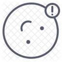 Inverted Confuse Face Icon