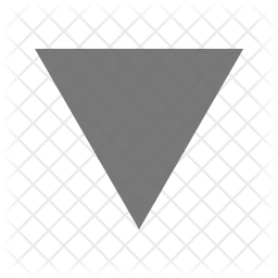Inverted triangle  Icon