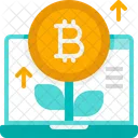 Invertir En Bitcoin Invertir Inversion Icon