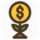 Invesment Growth Money Icon