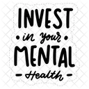 Invest in your mental health  Icon