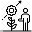Investidor Analista Negocios E Financas Estatistica Economia Empresario Crescimento Icon