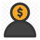 Investidor Comprador Contribuidor Ícone