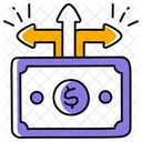 Diagramm Wachstum Geld Symbol