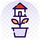 Immobilien Grundstuck Haus Symbol