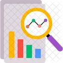 Analisis De Investigacion De Activos Icono