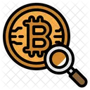 Investigación de bitcoins  Icono