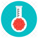 Investigación del cerebro  Icono