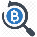 Investigación de bitcoins  Icono