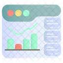 Investigación de datos  Icono