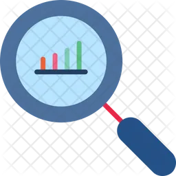 Investigación de datos  Icono