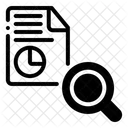 Investigación de datos  Icono