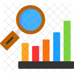 Investigación de gráficos de barras  Icono