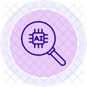 Icono De Circulo De Color De Investigacion De Inteligencia Artificial Icono