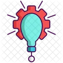 Investigacion De IA Inteligencia Creativa Idea Icono