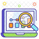 Analisis De Crecimiento Investigacion De Mercado Analisis De Datos Icono