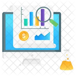 Investigación de mercado  Icono