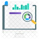 Investigación de mercado  Icono