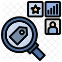 Investigación de mercado  Icono