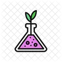 Planta Laboratorio Quimica Icono