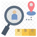 Identificar Investigacion Cliente Icono